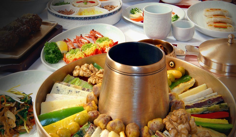 신선로 상차림(음식)